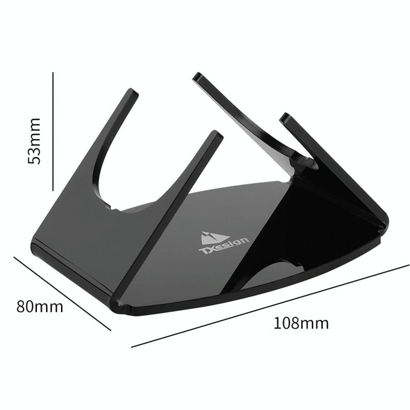 Acrylic Desktop Stand for Jbl Clip 3 / 4 Speaker - Black