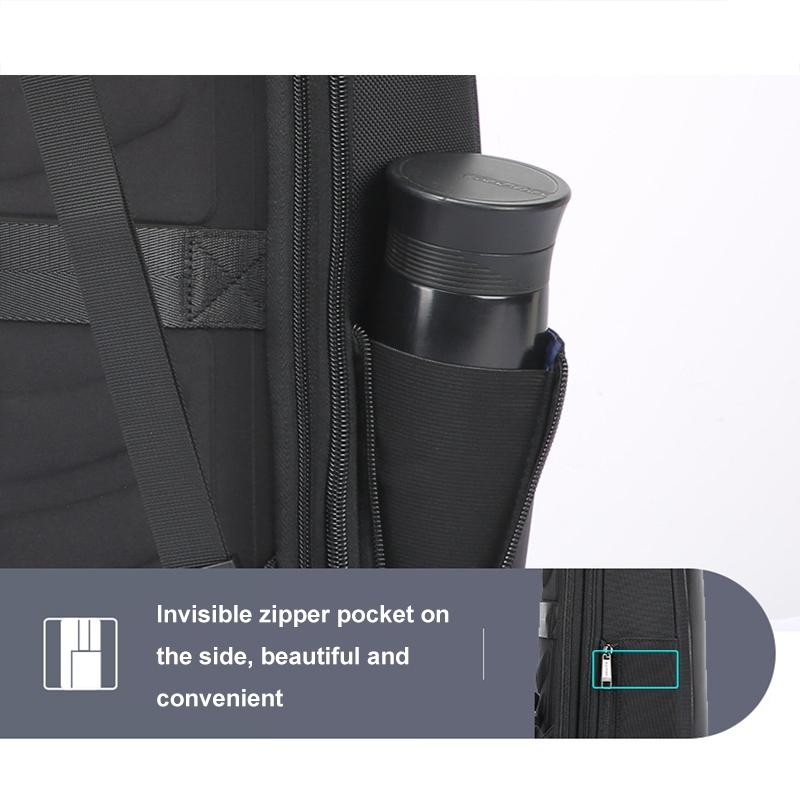 Waterproof Laptop Backpack with Usb & Type-c Port - Large Capacity Black