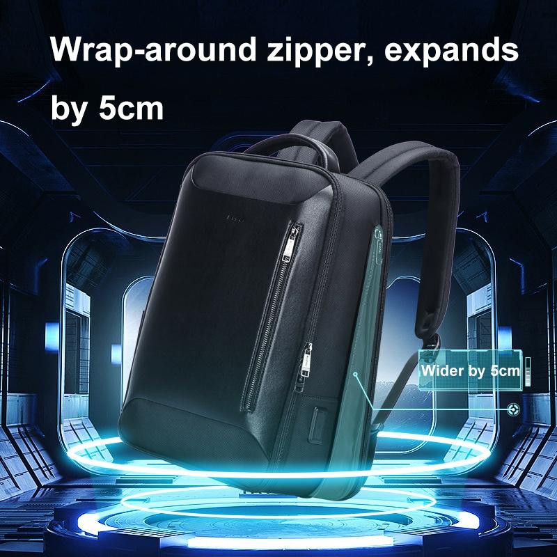 Waterproof Laptop Backpack with Usb & Type-c Port - Large Capacity Black