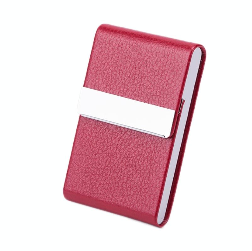Business Card Case For Advertising Fits Most Cards - Red