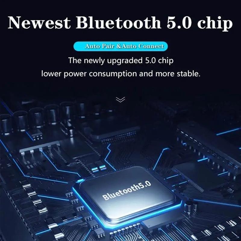 Wireless Noise-cancelling Bluetooth Earbuds with Dual Battery Display - T17 Black