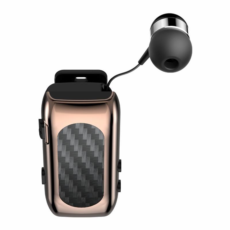 Carbon Brazing Bluetooth Earphones with Noise Reduction - Black