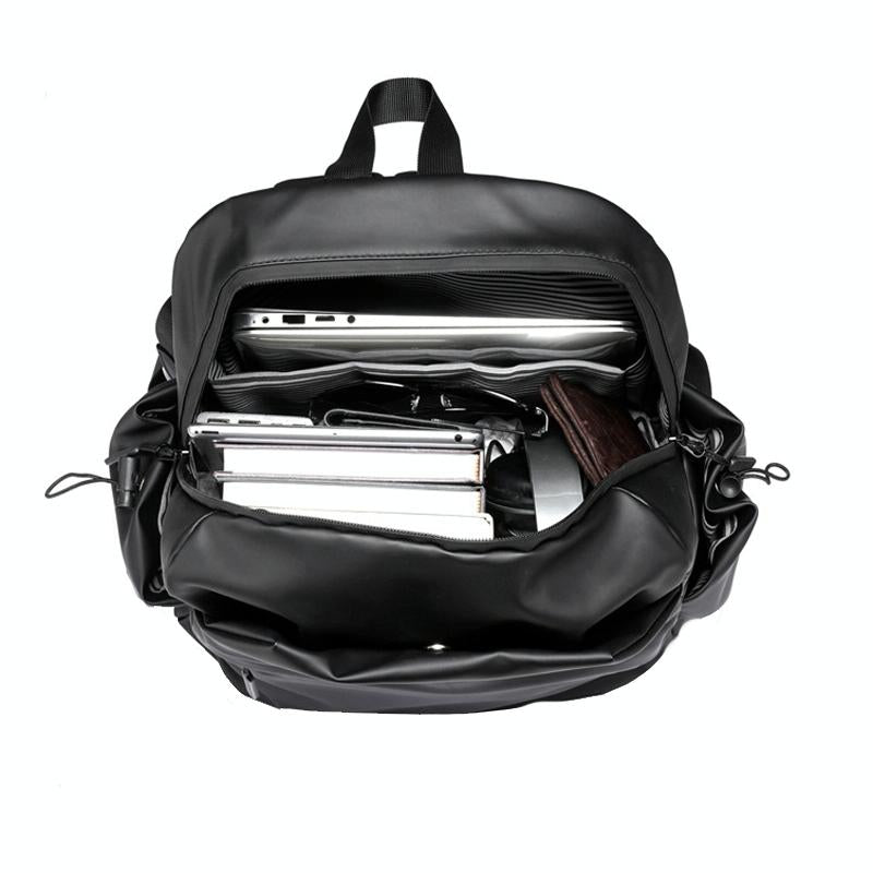 Versatile Double Laptop Backpack for Students and Professionals - Black