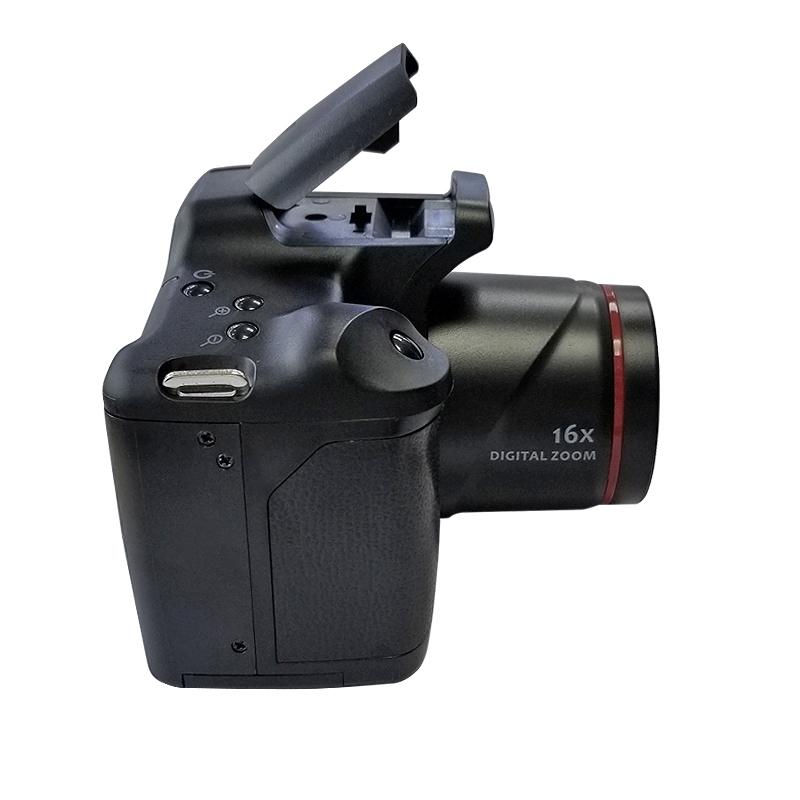 16X Zoom Hd Slr Camera In Black