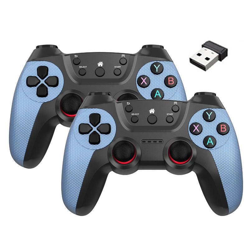 2.4g Wireless Controller for Pc Linux Android Tvbox - Supports Dual Connection - Mint Green