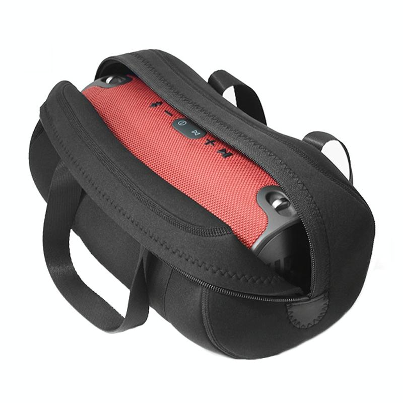 Protective Soft Case for Jbl Xtreme 3 / 4 Smart Speaker - Black Handbag