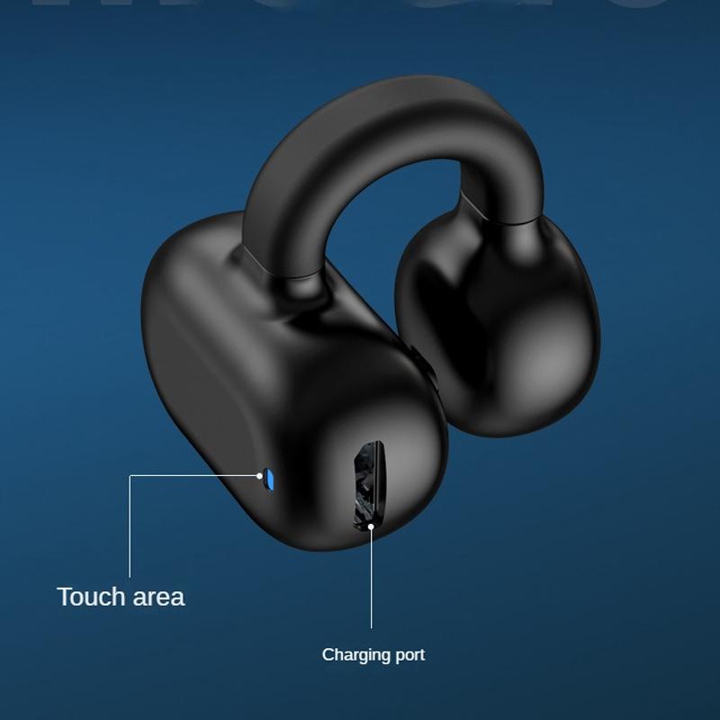 Wireless Single-ear Bluetooth 5.3 Earphone - Z28 - Black Box Packag