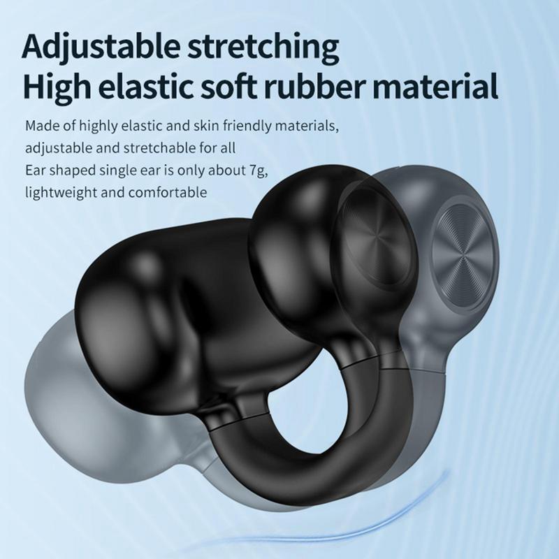 Wireless Single-ear Bluetooth 5.3 Earphone - Z28 - Black Box Packag