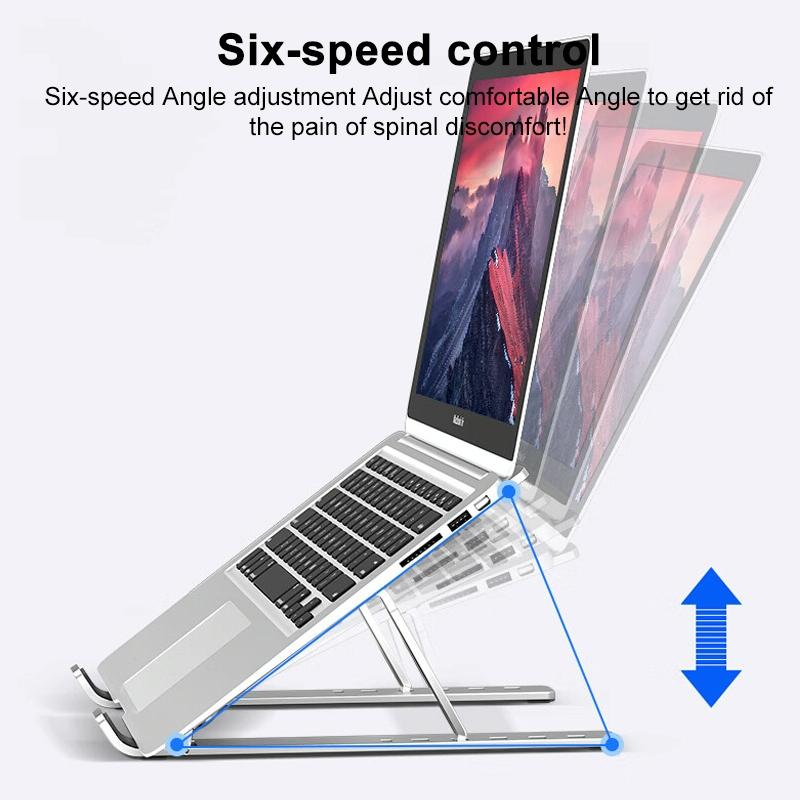 Lenovo Thinkplus Folding Laptop Stand - Silver