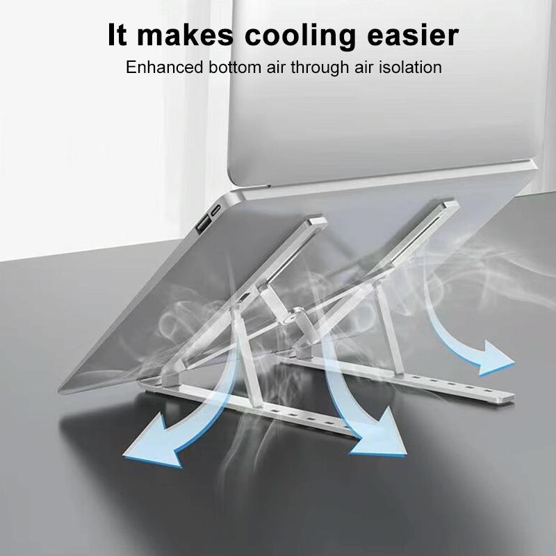 Lenovo Thinkplus Folding Laptop Stand - Silver