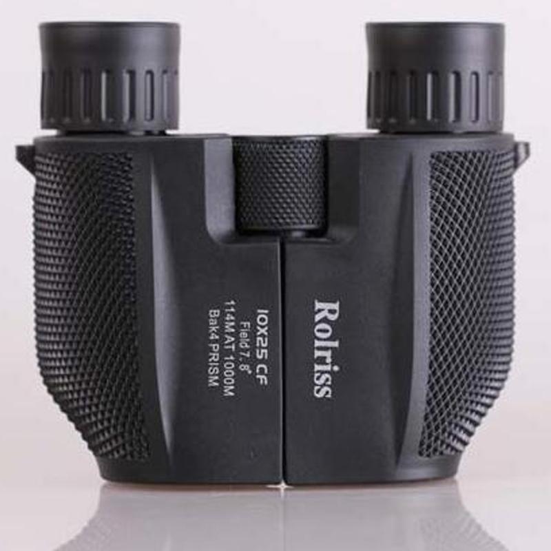 Portable Waterproof Binocular for Outdoor Sports - 10x25 High Power Telescope