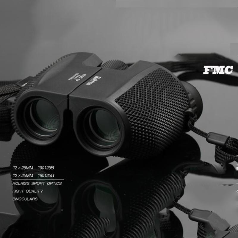 Portable Waterproof Binocular for Outdoor Sports - 10x25 High Power Telescope