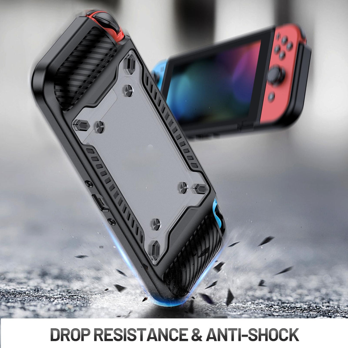 Protective Tpu Pc Case for Nintendo Switch Oled - Lilac
