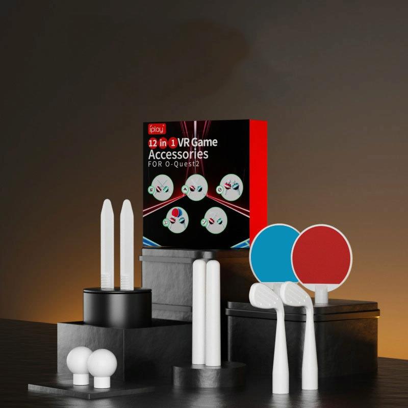 Complete 12-piece Controller Grip Set for Meta Quest