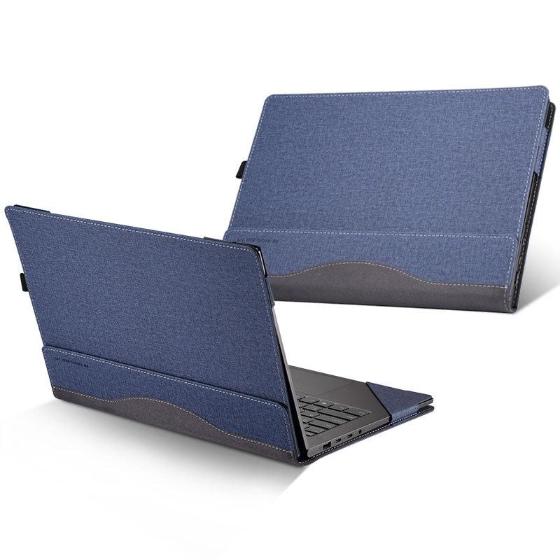 Protective Laptop Case for Hp Envy X360 15 Leather - Blue