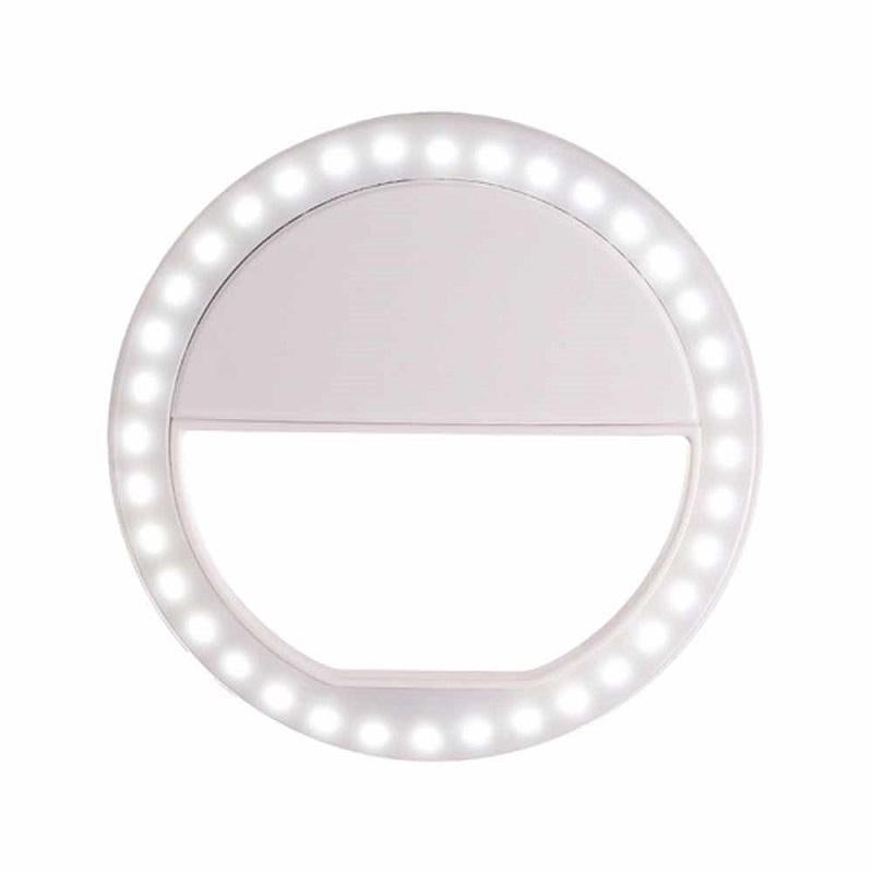 Ring-shaped Selfie Light for Live Photography - Led Flashlight - White