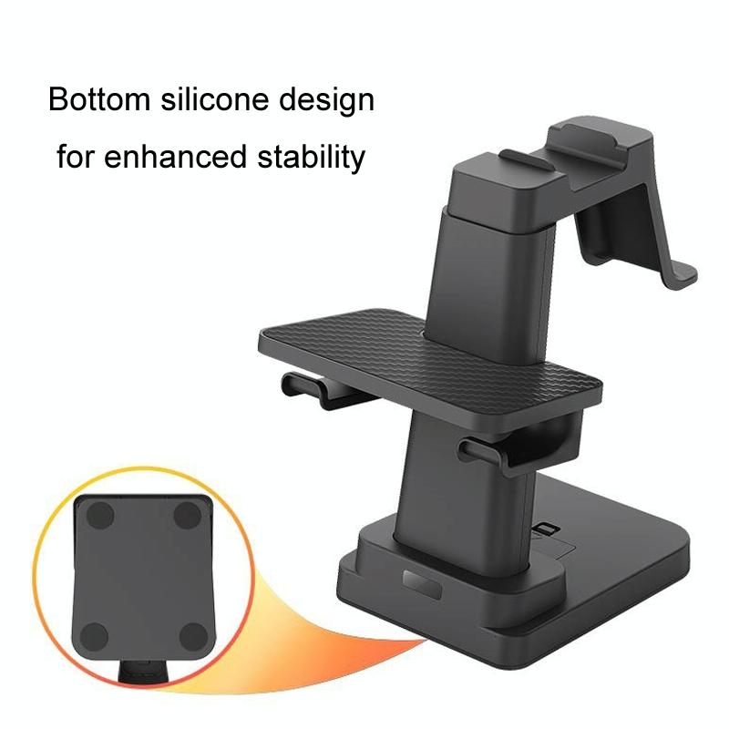 Universal Vr Headset Handle Bracket - Compatible with Pico4 Meta Quest Rift s Htc - Black