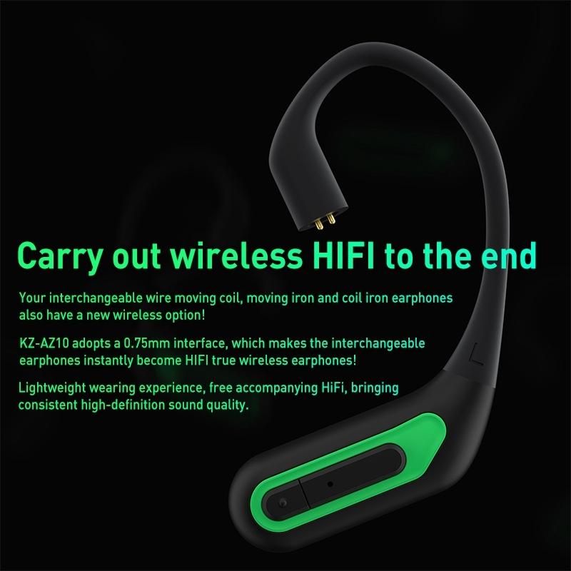 Wireless Bluetooth Headset with Interface Adaptation - Black