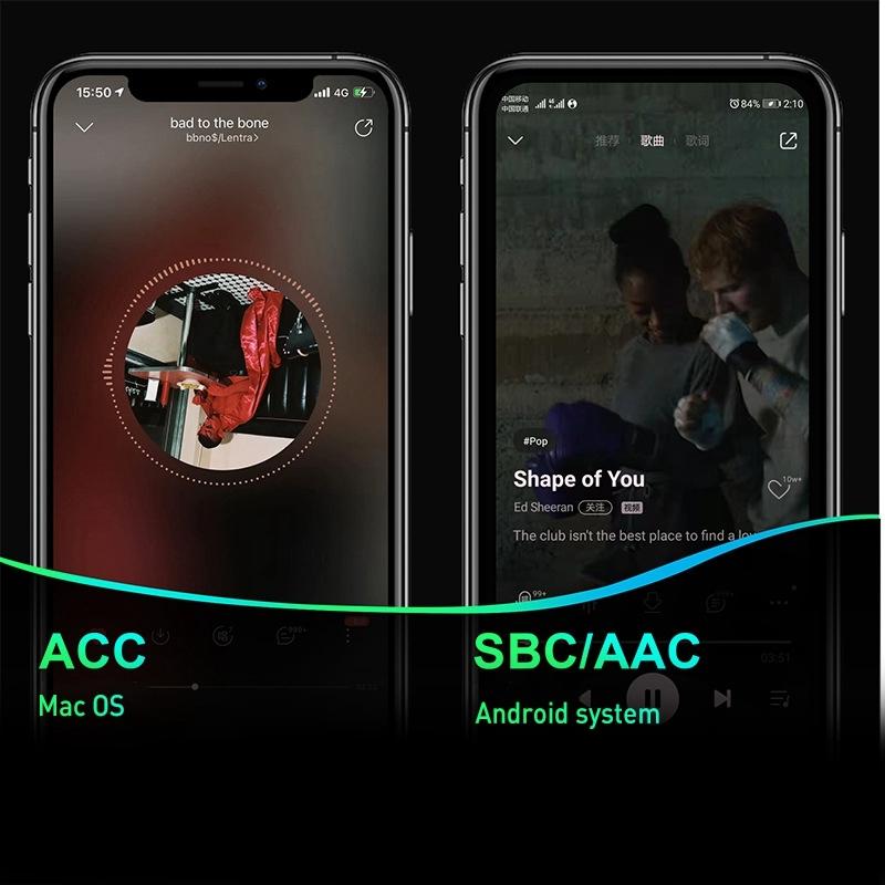 Wireless Bluetooth Headset with Interface Adaptation - Black