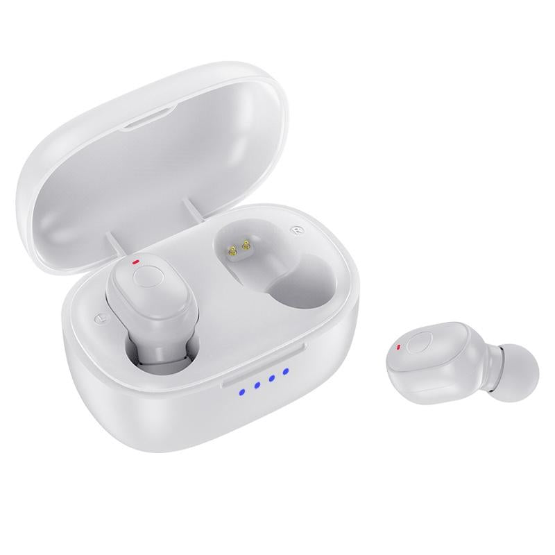 Waterproof Mini Touch-control Bluetooth Earphones with Noise Cancelling - Black