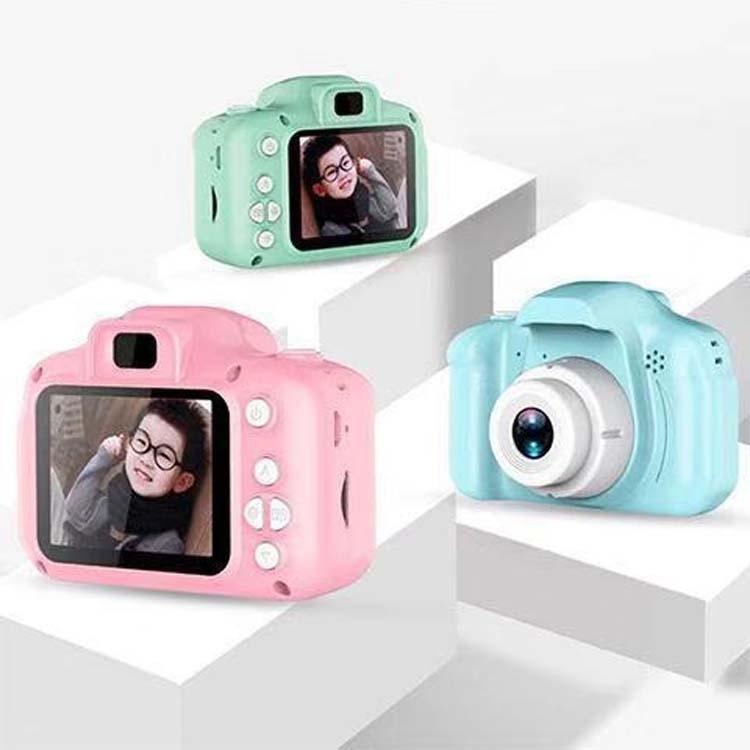 Portable 8.0mp Hd Children's Digital Camera with 2.0 Screen - Blue