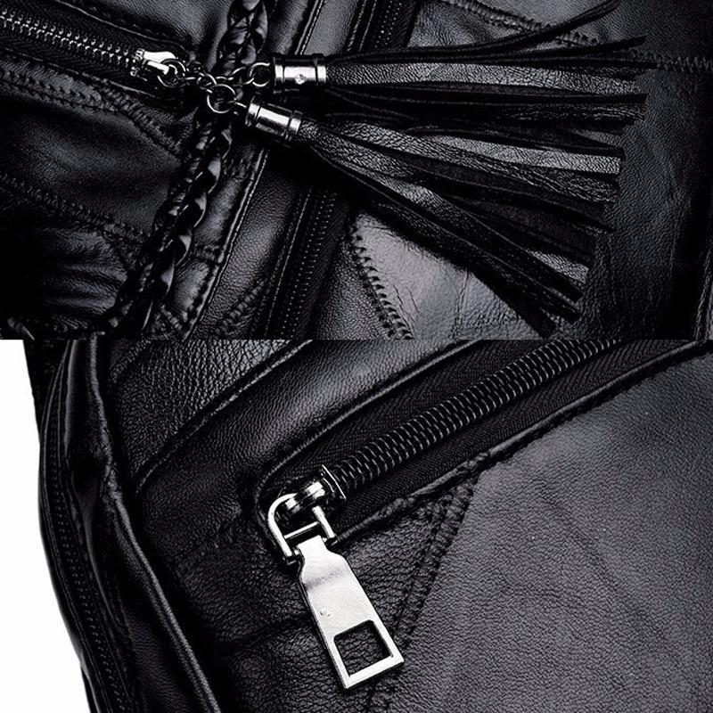 Simple Black Pu Leather Shoulder Bag For Women