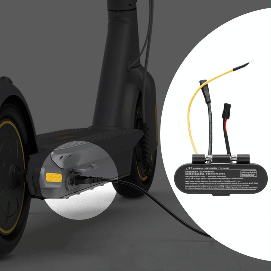 Black Charging Port for Ninebot Max G30 Electric Scooter