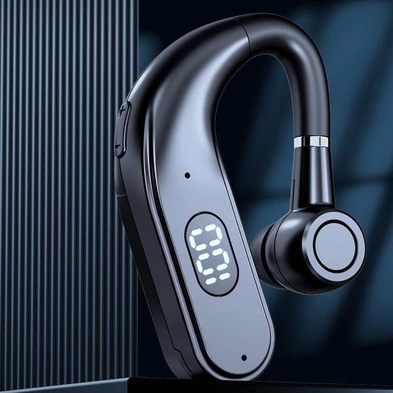 X5 Standard Bluetooth Hanging Ear Sports Headset with Digital Display