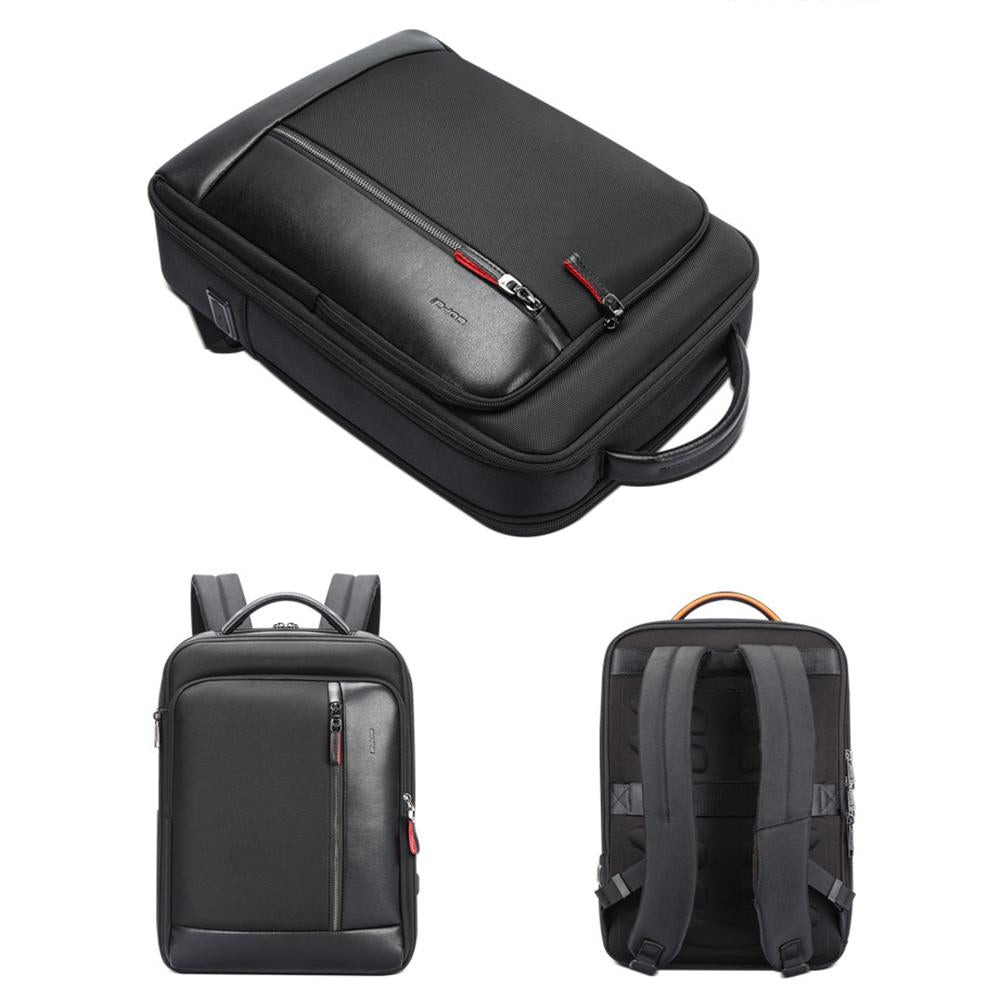 Waterproof Anti-theft Laptop Backpack - Large Capacity Black