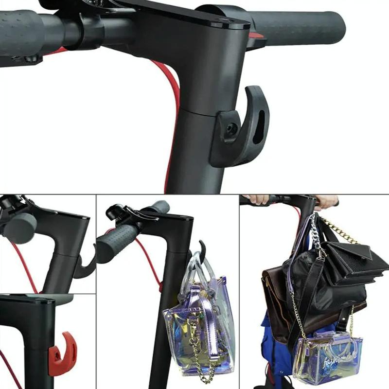 Universal Storage Hook for Xiaomi M365 Electric Scooter - Set of 2 - Black