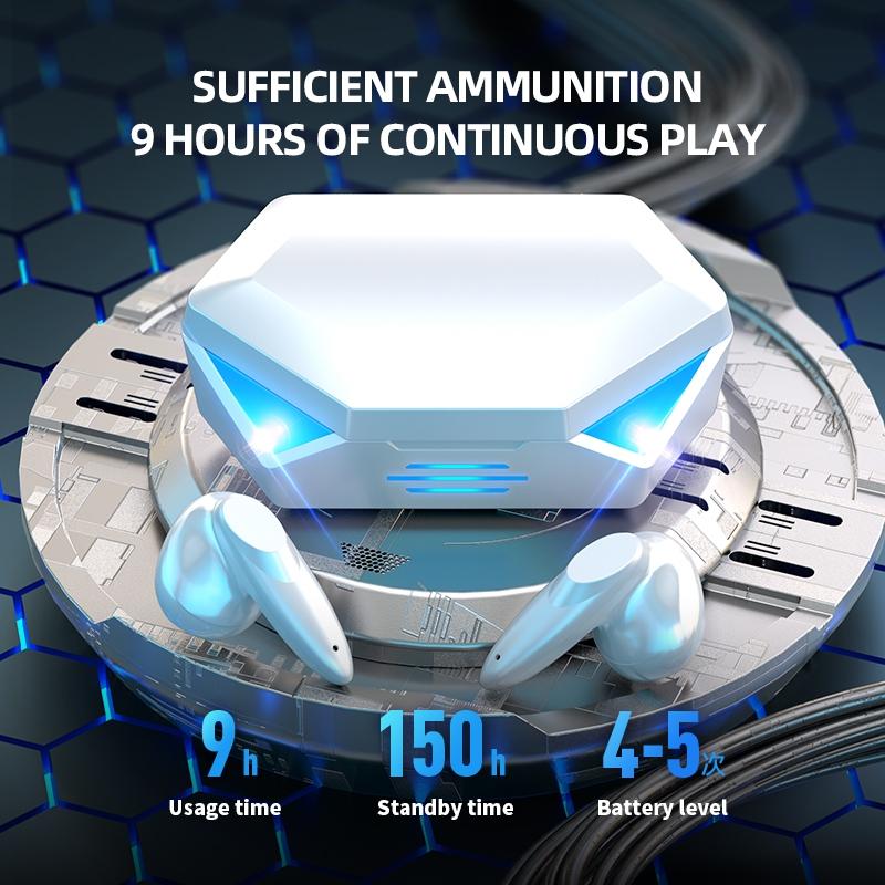 True Stereo Touch Gaming Bluetooth Earphones - G20 Tws 5.2 - Black