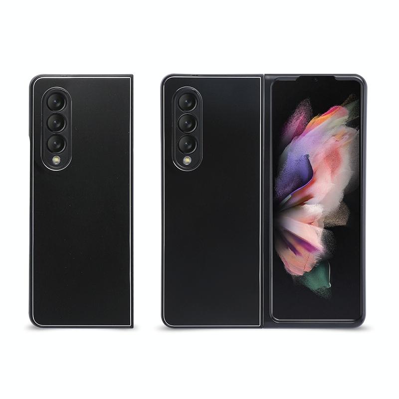 For Samsung Galaxy Z Fold4 5G Aluminum Foldable Phone Case - Red