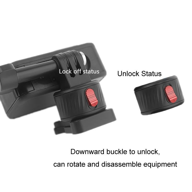 3-piece Magnetic Gimbal Base Adapter for Gopro / Insta360 Go 3 Action Camera