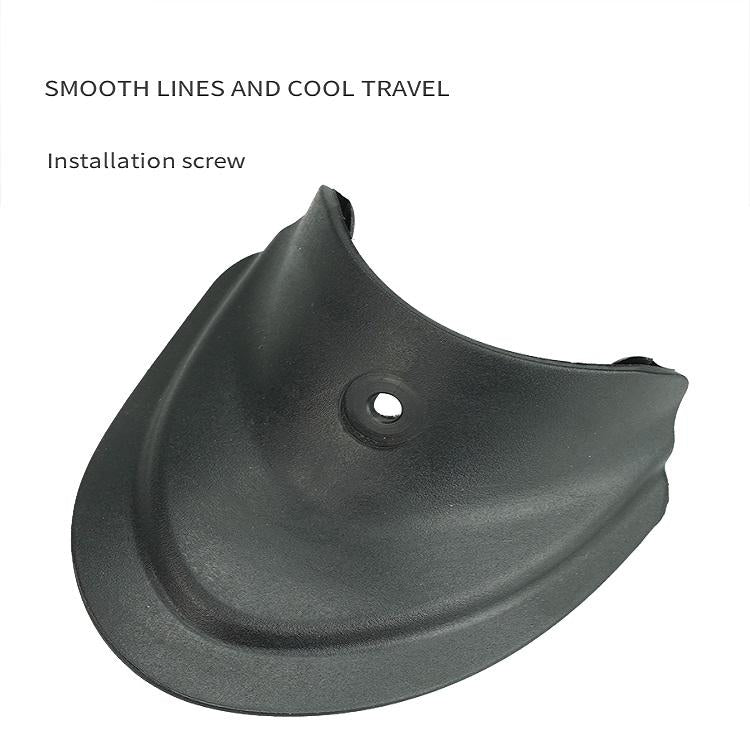 3 Pairs Scooter Fender Set for Xiaomi M365 / Pro - Front & Rear Rubber Fishtail Accessories - Mudguard Black