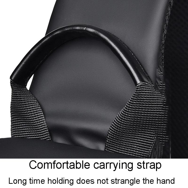 Large Capacity Waterproof Crossbody Chest Bag - Black