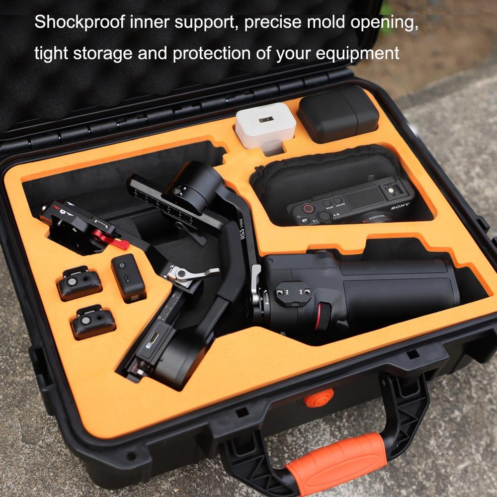 Mini Waterproof Safety Box Storage Bag for Dji Rs3