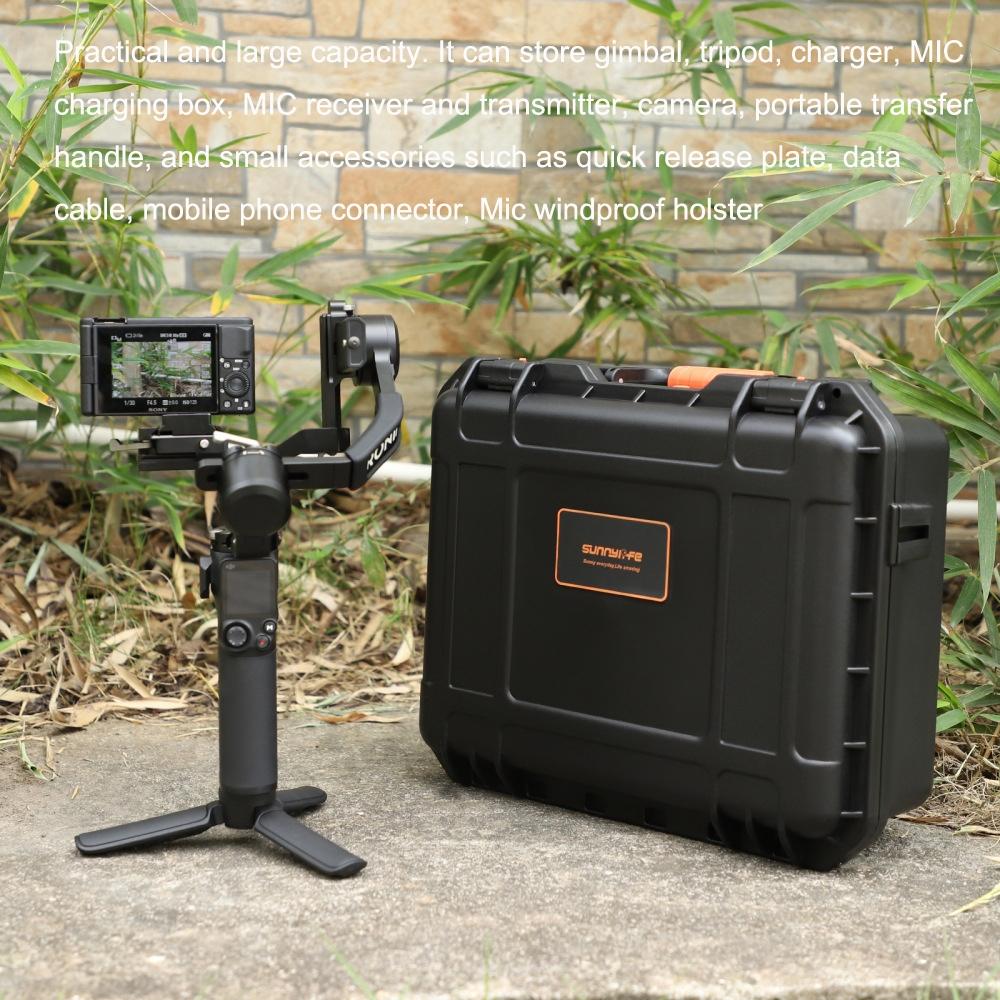 Mini Waterproof Safety Box Storage Bag for Dji Rs3