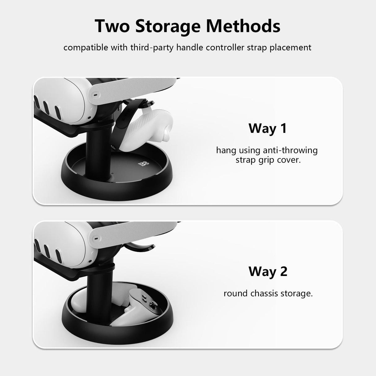 Universal Vr Desktop Storage Rack for Apple Meta Quest Pico and Playstation