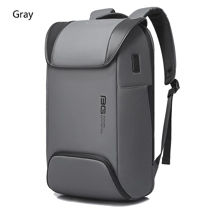 Men Anti-theft Backpack - Secure & Stylish - Black
