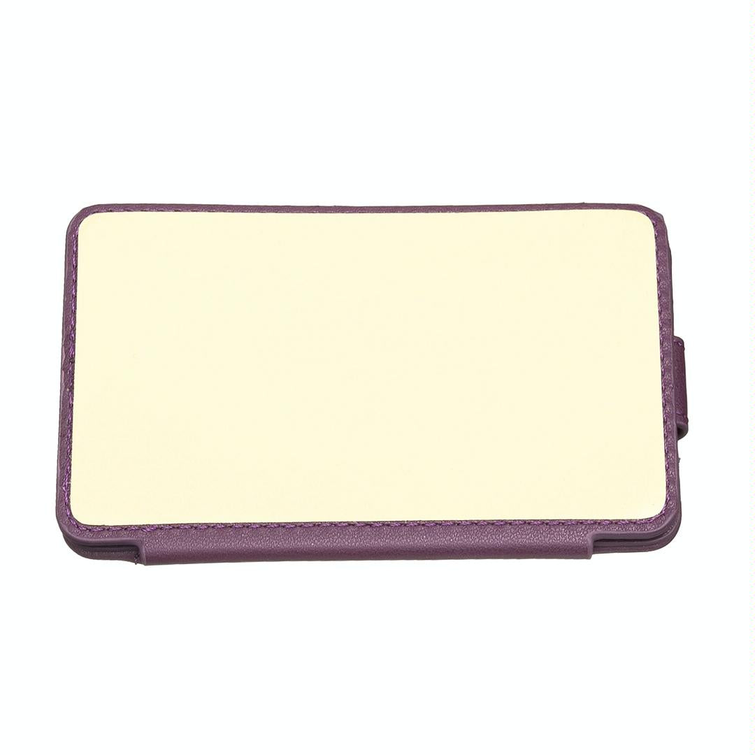 Metal Ring Card Bag Sticker For Mobile Phones - Dark Purple