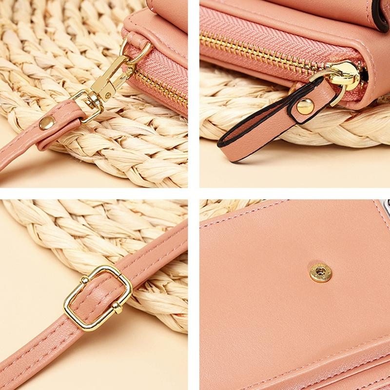 Large Capacity Crossbody Purse For Women - Yellow
