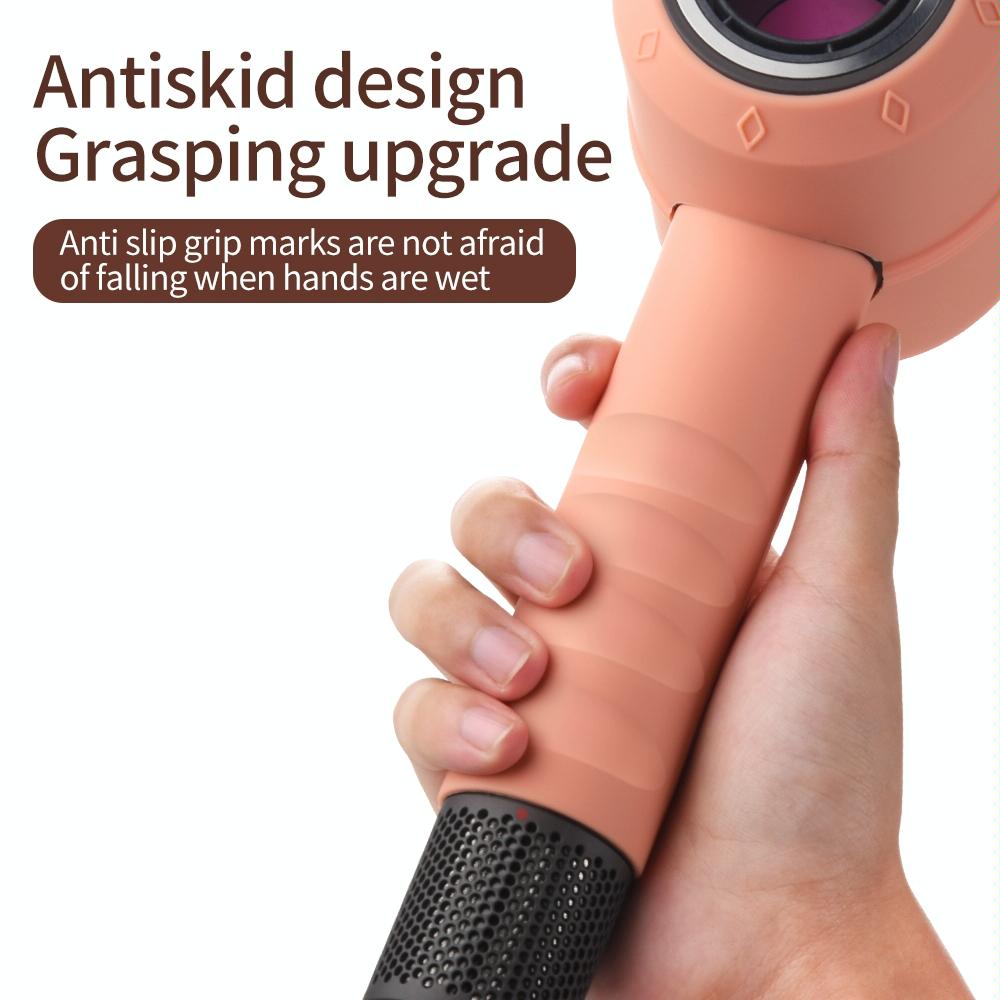 Shockproof Silicone Case For Dyson Hair Dryer - Pink