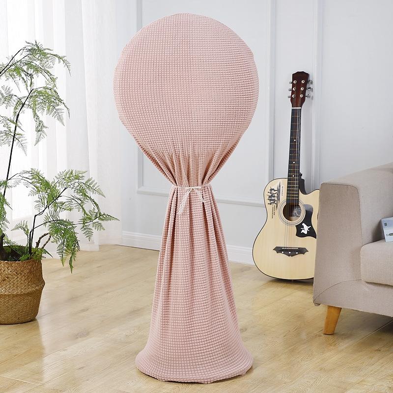 Household Fabric Fan Cover - Round Elastic 110x45cm - Blue