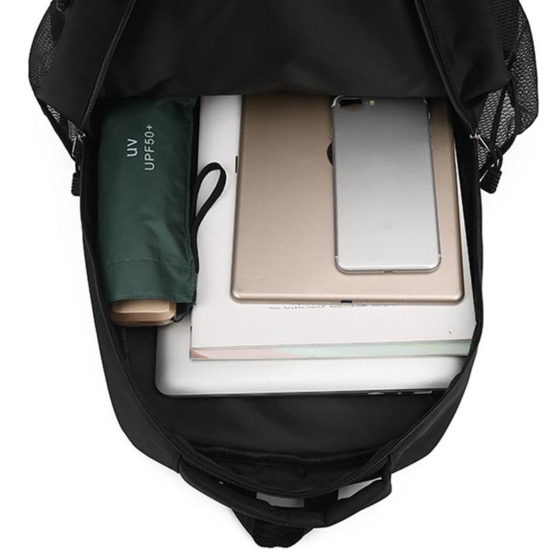 Large Capacity Nylon Backpack For Students - Green