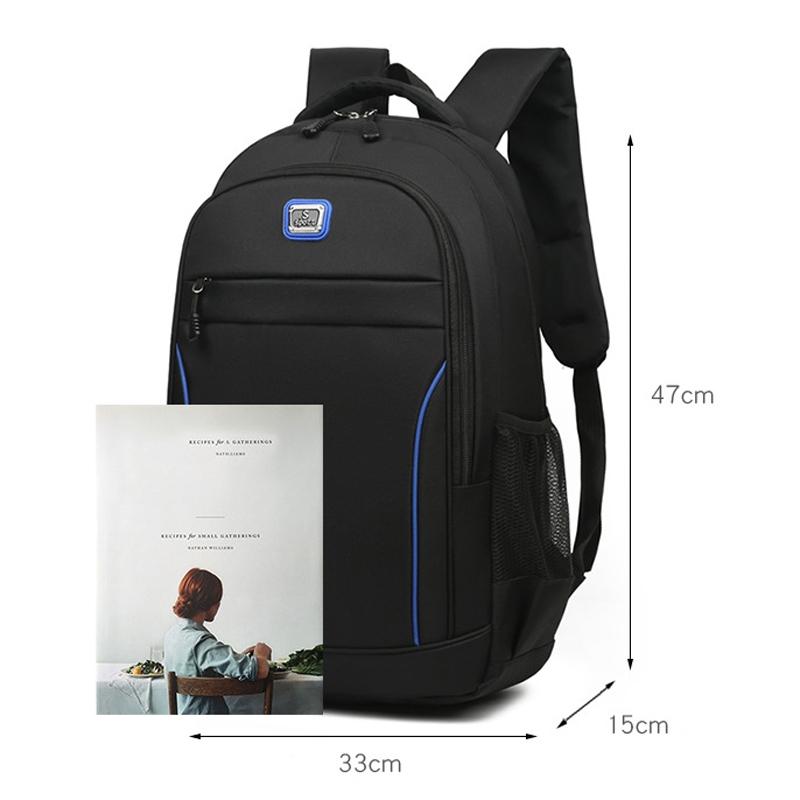 Large Capacity Nylon Backpack For Students - Green