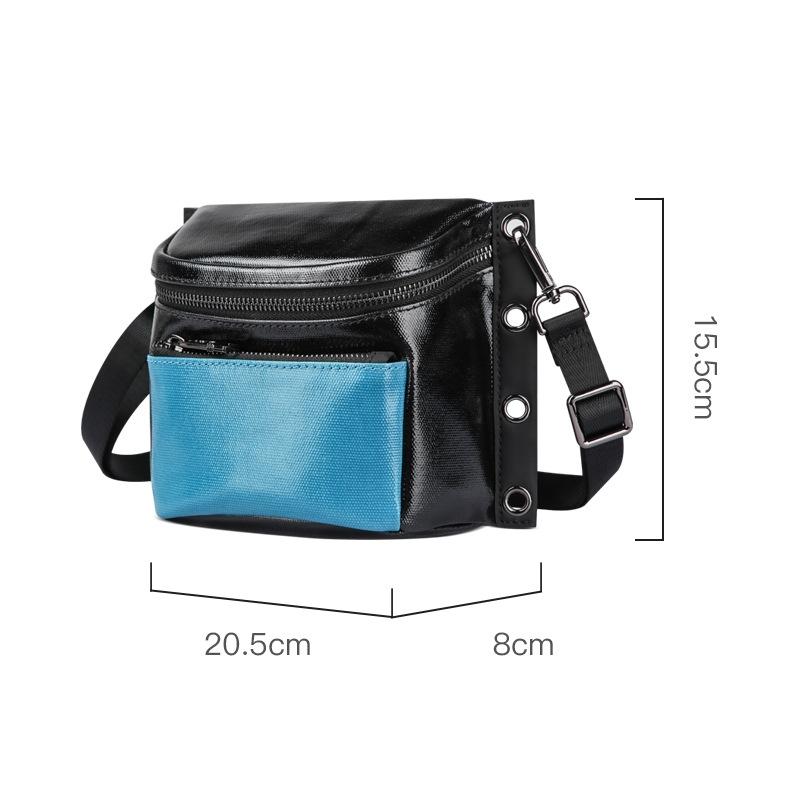 Adjustable Waterproof Shoulder Bag Black