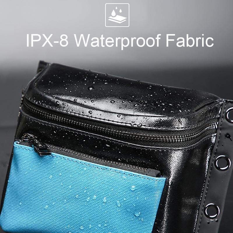 Adjustable Waterproof Shoulder Bag Black