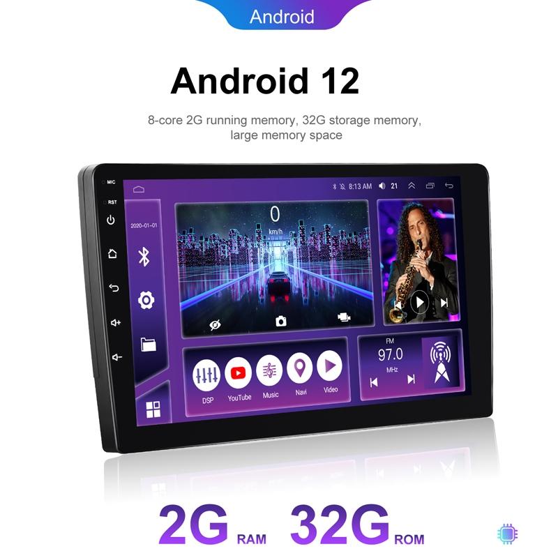 9 Inch 8-Core Carplay Android Navigation Monitor 2 + 32G Memory - Standard 2 + 32G