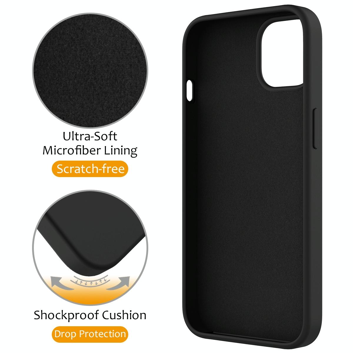 15 Iphone Magsafe Magnetic Liquid Silicone Case With Ring Holder - If Applicable