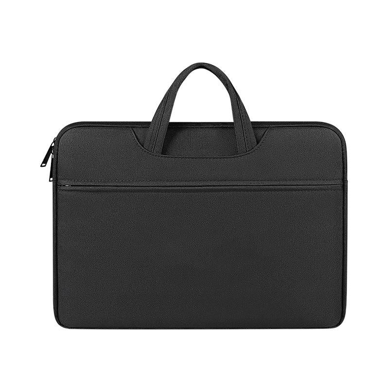 Waterproof Laptop Handbag - Large Capacity Shock-absorbing - Fits 14.1-15.4 Inches - Grey